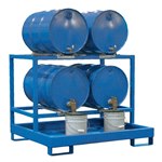 Horizontal Retention Basin, 4 Drums