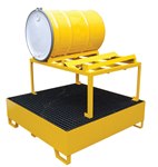Horizontal Retention Basin, 2 Drums