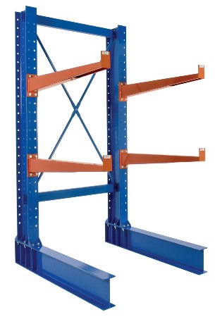 HD Cantilever Rack Set, 8' High Single Sided, 36" Arms