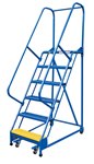 Standard Slope Ladder, with Hand Rail, 23 x 90