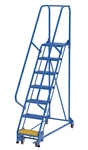 Standard Slope Ladder, with Hand Rail, 23 x 100