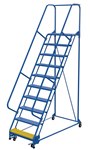 Standard Slope Ladder, with Hand Rail, 38 x 130