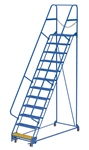 Standard Slope Ladder, with Hand Rail, 38 x 156