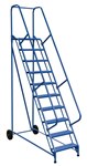 Roll-A-Fold Ladder, 10 Steps