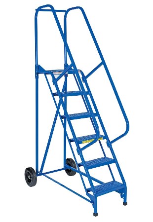 Roll-A-Fold Ladder, 6 Steps