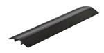 Extruded Aluminum Hose & Cable Crossover, Black, 36" x 9"
