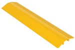 Extruded Aluminum Hose & Cable Crossover, Yellow, 36" x 9"