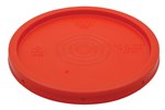 Pail Lid, Standard, 5 Gallon, Red