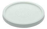 Pail Lid, Standard, 5 Gallon, White