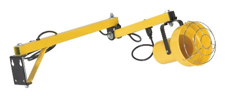 Loading Dock Light, Incandescent, Double Arm, 40"