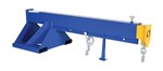 Telescoping Fork Truck Lift Boom, 8k, 24"W Forks