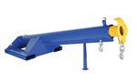 Fixed 15 Degrees Fork Truck Boom, 4k, for 24"W Forks