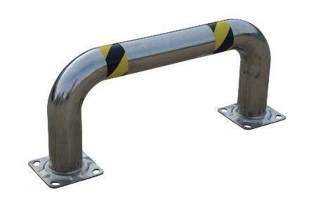 Low Profile Rack Guard, 36" x 16" x 4", Stainless Steel
