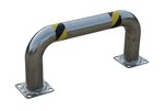 Low Profile Rack Guard, 36" x 16" x 4", Stainless Steel