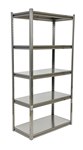 Stainless Steel Solid Rivet Shelves, 18" x 36"