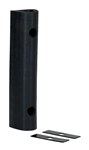 Extruded Rubber Wheel Chock, 18" x 4.5" x 4"