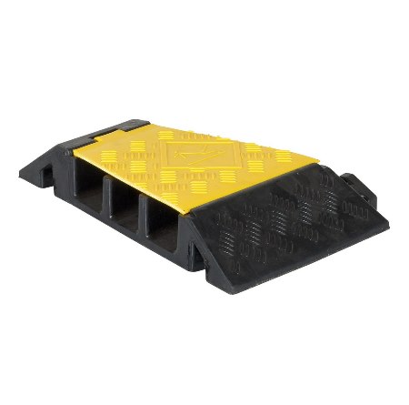 3 Channel Cable Protector, Left Angle