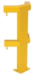 Modular Guard Rail System, Corner Post, 2 Rails