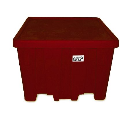Bulk Container, Red, 45" x 45" x 33"