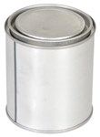 Round Metal Can with Lid, 16oz.