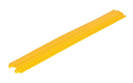 Molded Rubber Cable Guard, Yellow