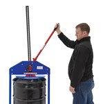 Manual Trash Compactor for 55 Gal Drums