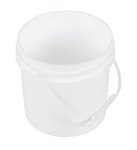 White Pail, Open Head, 1 Gallon