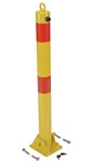 Fold Down Bollard, 35.5" x 3"
