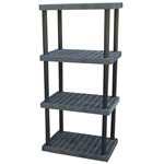 Plastic Shelving, 36 x 24 x 75