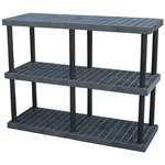 Plastic Shelving, 66 x 24 x 51