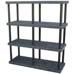 Plastic Shelving, 66 x 24 x 75