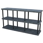 Plastic Shelving, 96 x 24 x 51