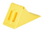 Large Yellow Plastic Wheel Chock