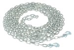 Chain with Grab Hook, 40ft, 1/4"