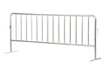 Galvanized Barrier with Flat Feet