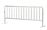HD Galvanized Barrier, Flat Feet