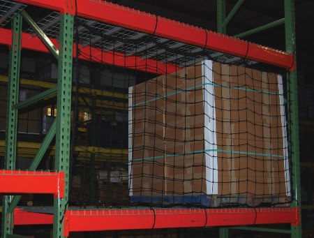 Nylon Pallet Rack Netting, 99"L x 48"H