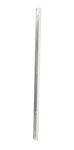 PVC Corner Guard w/Aluminum Insert, White, 2" x 2"