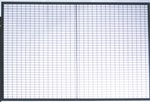 Pallet Rack Back Panel, 96"L x 60"H