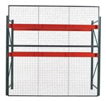 Pallet Rack Back Panel, 120"L x 48"H