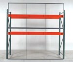 Pallet Rack Back Panel, 108"L x 60"H