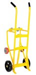 Drum Truck Cradle, Mold-on Rubber Wheels