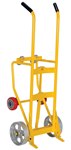 Drum Truck Cradle, Steel Wheels