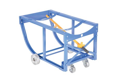 Rotating Drum Cart, with Steel Wheels