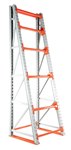 Reel Rack Starter Kit, 39"W x 122"H, 6k