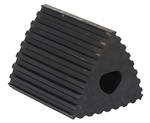 Rubber Wheel Chock, 6.5" x 4.75" x 4.25"