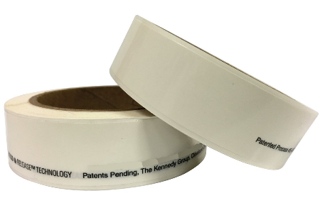 Pallet Rack Labels, 1" x 100' Roll