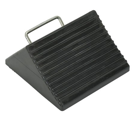 Mini Rubber Wheel Chock with Handle