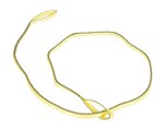 Poly Lifting Sling, Yellow, 1" x 10'