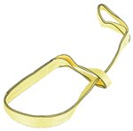 Poly Lifting Sling, Yellow, 3" x 6'